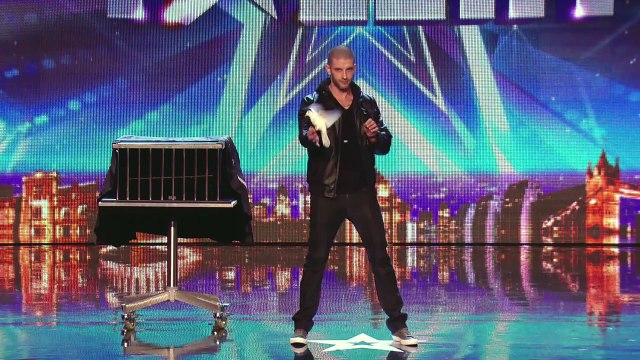 Darcy Oake's jaw-dropping dove illusions Britain's Got Talent 2014