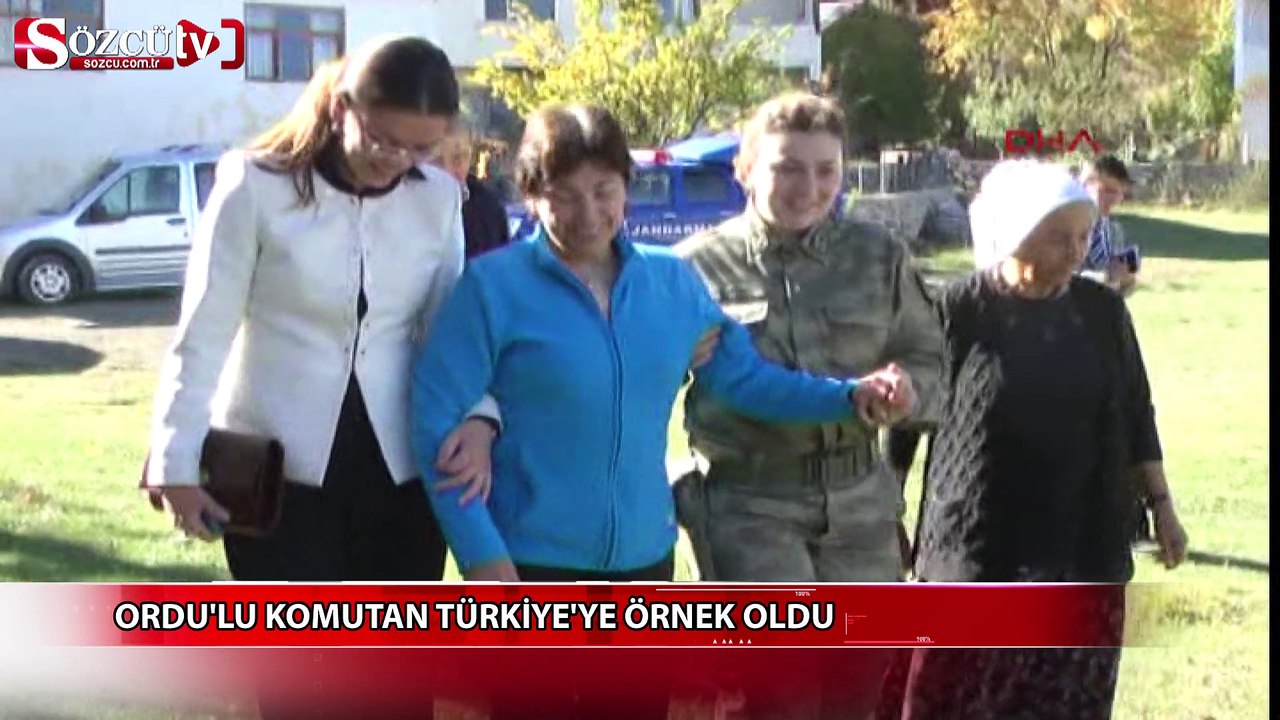 Ordu'lu komutan Türkiye'ye örnek oldu