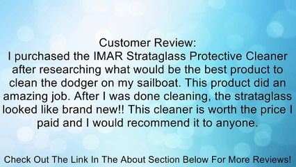 Strataglass Protective Cleaner (#301) Review
