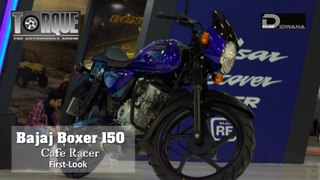 Bajaj Boxer 150 Cafe Racer - First Look | Torque - The Automobile Show
