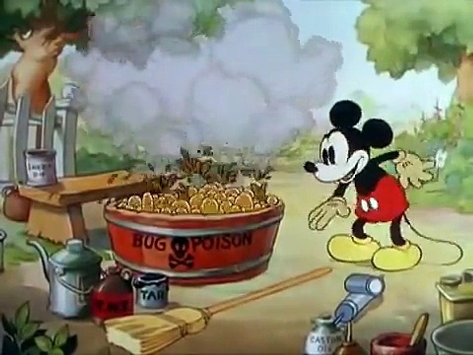 Mickey Mouse - Mickey's Garden - 1935 (360p)