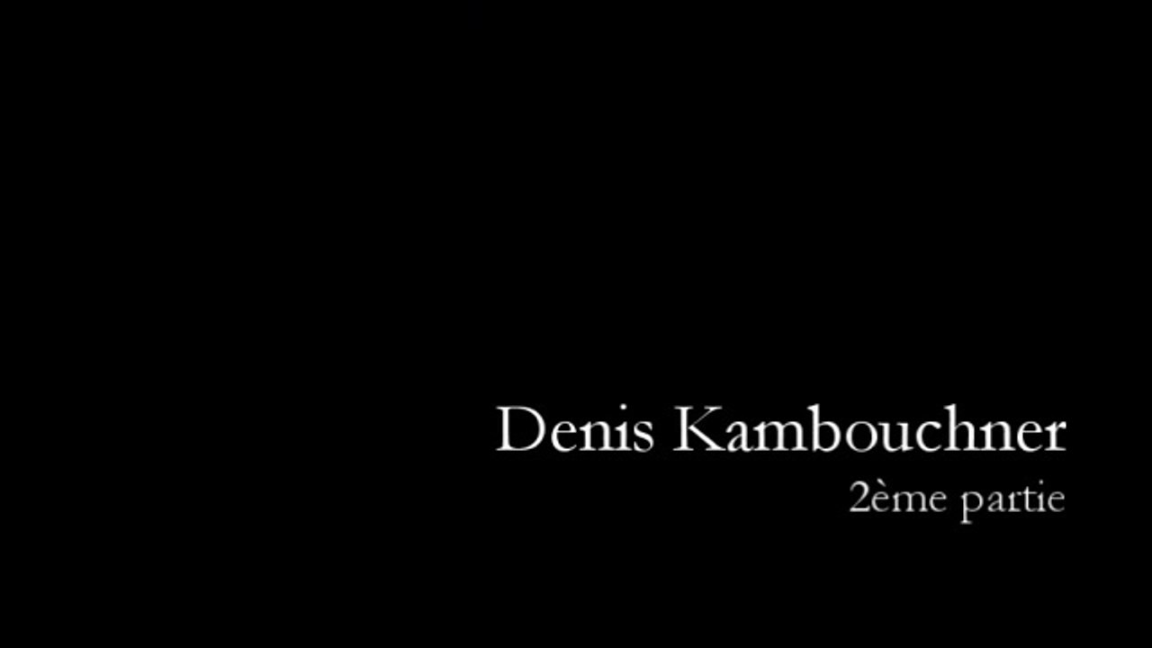 Denis Kambouchner : Descartes n'a pas dit 2