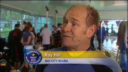 Most people extreme ironing underwater