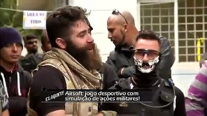 Otavio Mesquita conhece o Airsoft