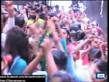 Dunya News - Countrywide celebrations of Pakistan win against South Africa