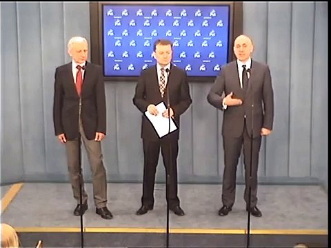 Poseł Piotr Naimski - konferencja z 4 marca 2015 r.