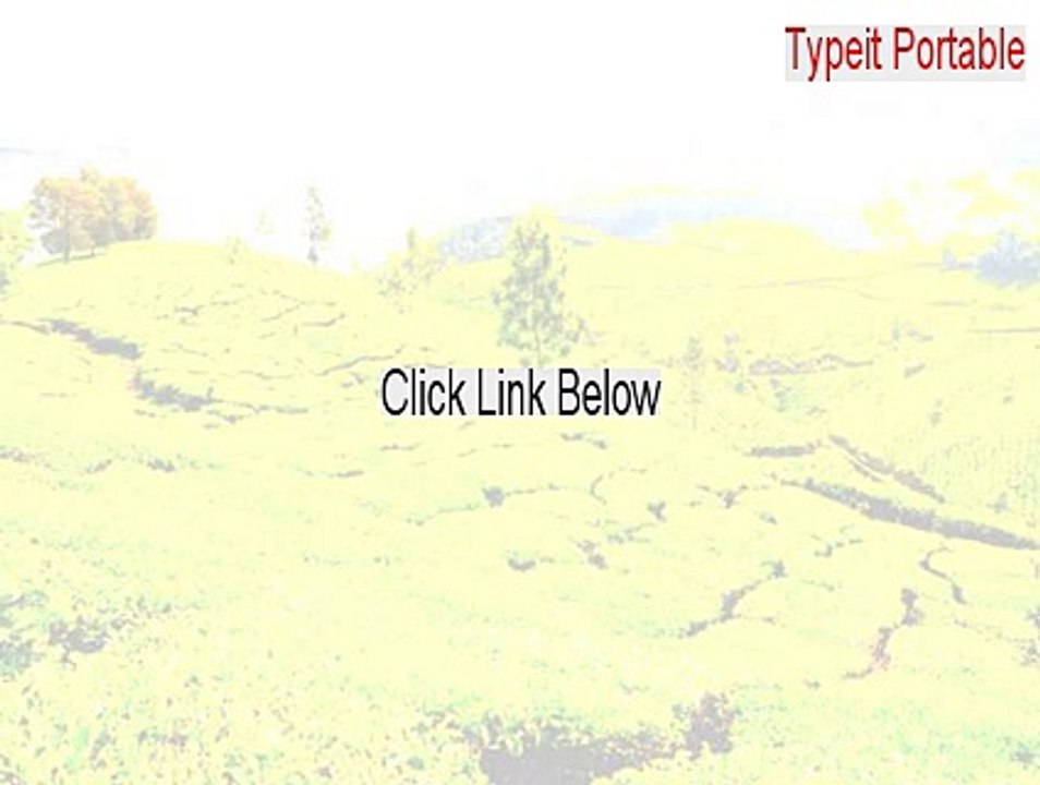 Typeit Portable Keygen - Instant Download [2015]