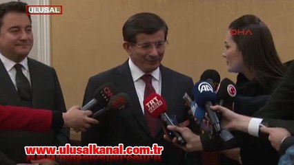 Davutoğlu'ndan Abdullah Gül açıklaması