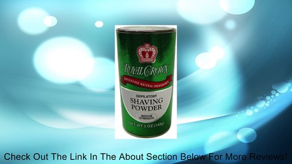 Royal Crown Shaving Powder - Medium Green 5 oz. (Pack of 6) Review