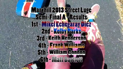 Maryhill Festival of Speed -  - Street Luge Race