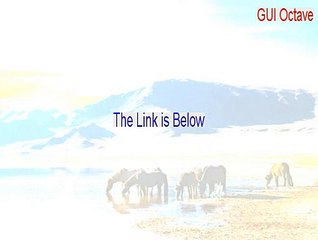GUI Octave Serial - gui octave 1.7 download (2015)