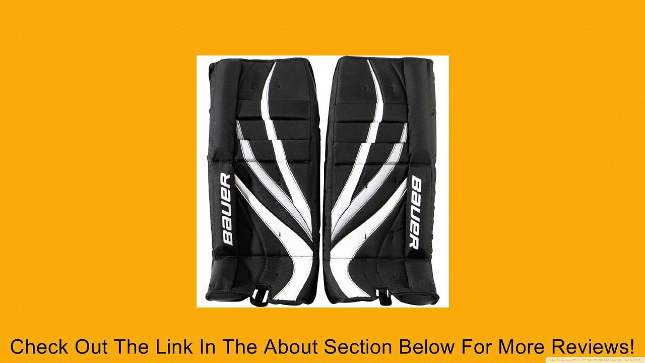 Bauer RX Street Senior Hockey Goalie Leg Pads - 2011 - Black - 27 Inch Review