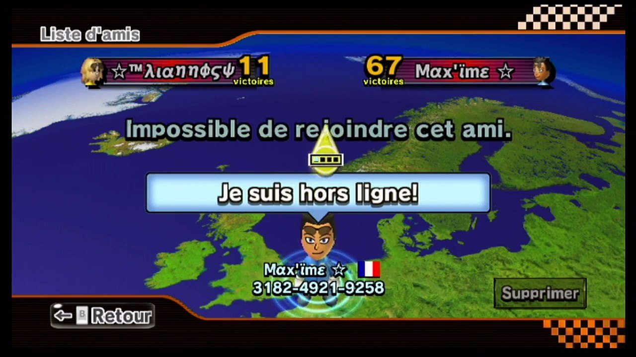 [MKW] Liste D'amis 22/02/2015