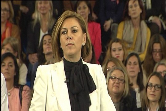 Cospedal llama al voto útil para el PP