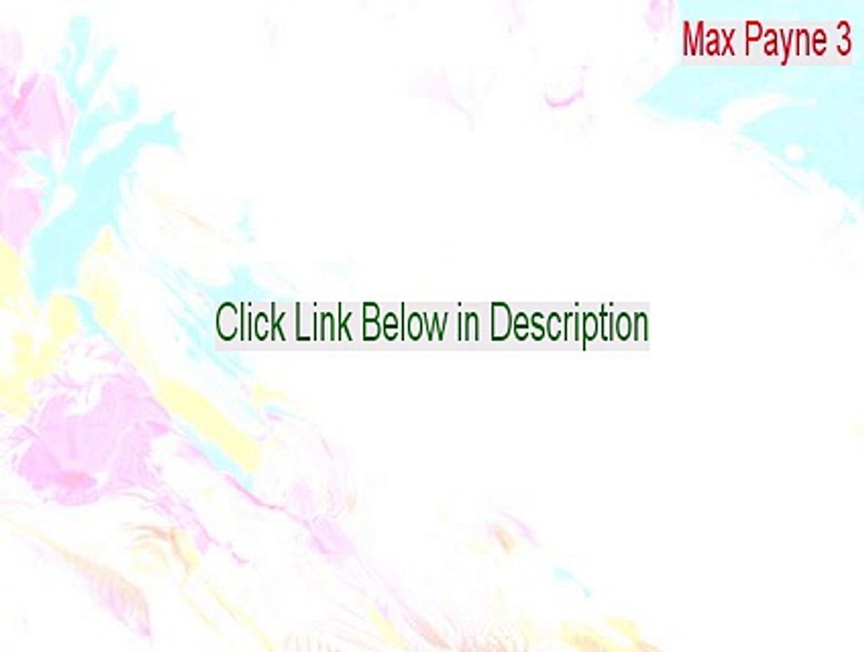 Max Payne 3 Crack (Instant Download)