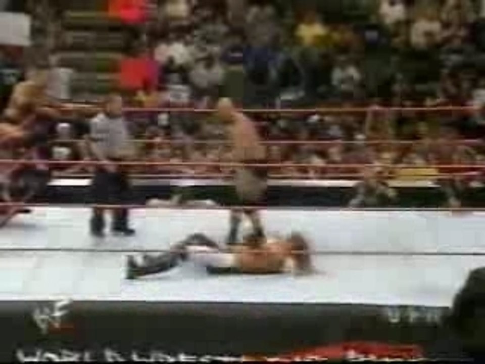 undertaker & triple h VS the rock