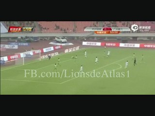 هدف حمد الله الرائع في الدوري الصيني | Guangzhou R&F 2:1 Hangzhou Greentown -07- 03- 2015