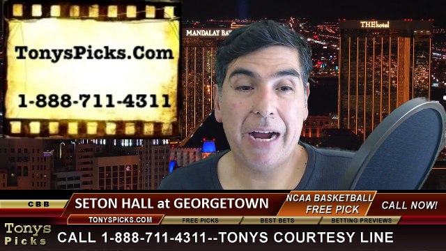 Georgetown Hoyas vs. Seton Hall Pirates Free Pick Prediction NCAA College Basketball Odds Preview 3-7-2015