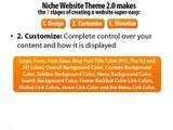 Amazing Wordpress theme plugin - Niche Website Theme 2.0