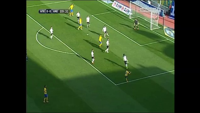 ΑΠΟΕΛ-Ανόρθωση - Ευκαιρία Τζιμπούρ 10'