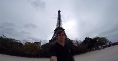 Kameraya Kafa Atarak Avrupa'yı Dolaştı