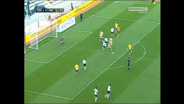 ΑΠΟΕΛ-Ανόρθωση - Ευκαιρία Τζιμπούρ 52'