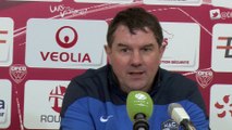 Après Dijon - HAC (1-1), réaction de Thierry Goudet