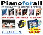 learn piano and keyboards piano for all