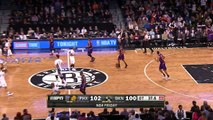 Brandon Knight Shows Off Handles - Suns vs Nets - March 6, 2015 - NBA 2014-15 Season