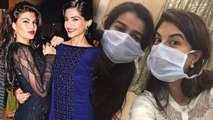 Jacqueline Fernandes And Sonam Kapoor Hospital Selfie