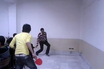 University Students in Class great fun