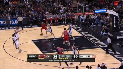 Tony Parker 32 points face aux Bulls