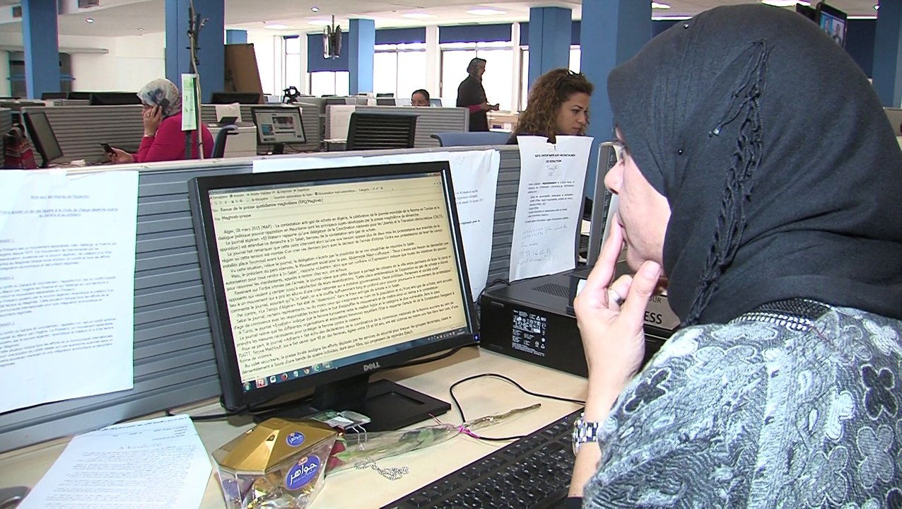 La femme journaliste, une ouvrière entreprenante dans la ruche MAP