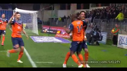 Goal Barrios - Montpellier 1-0 Lyon - 08-03-2015
