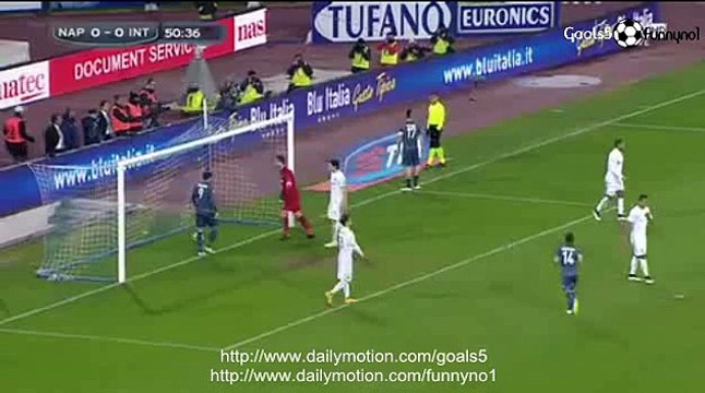 Marek Hamsik Goal Napoli 1 - 0 Inter Serie A 8-3-2015