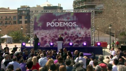 Clara Serra @Klaruskaya Acto #podemos #Andalucia #ElCambioEnGranada