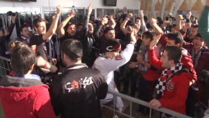 Beşiktaş Kafilesi Sivas'a Geldi