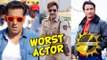 Salman Khan, Ajay Devgn, Saif Ali Khan - Worst Actors | Ghanta Awards 2015