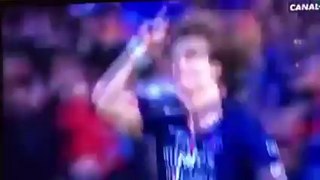 Amazing Free Kick David Luiz // PSG - RC LENS