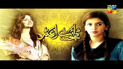 Digest Writer Last  Episode 24 Promo HUM TV - 7th March 2015