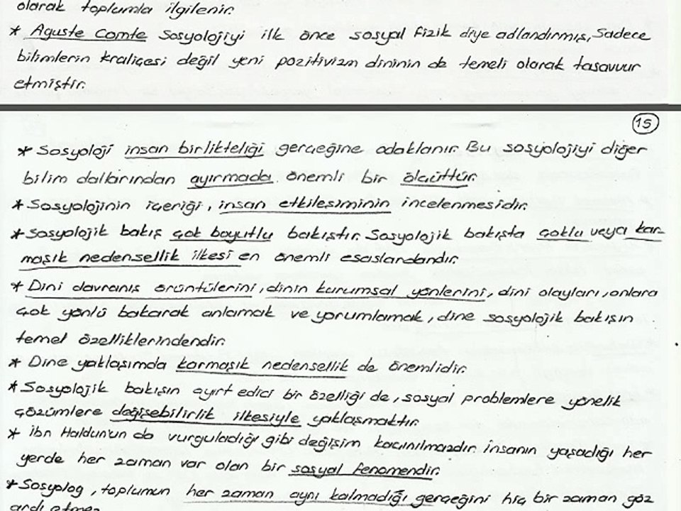 İLH2008 03.Ünite ErolBalcı - DİN SOSYOLOJİSİ Ders Özeti Dinin Sosyolojik Manası