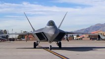 F-22 Raptor Takeoff Landing - Red Flag 15-1