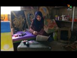 Young Palestinian artists turn rubble into art