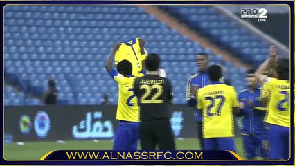 لقطة لاعبين النصر  والشعلة لاابراهيم غالب