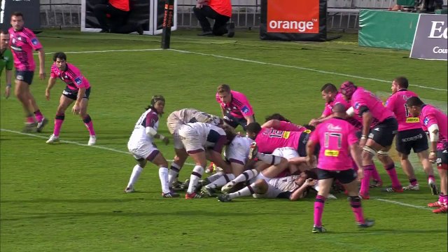 TOP14 - Bordeaux-Stade Français: Essai Louis Benoit Madaule (BOR) - J19 - Saison 2014/2015
