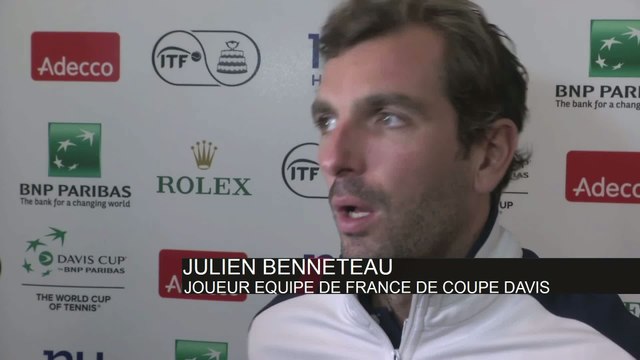 Tennis - Coupe Davis : Benneteau «Solides du début à la fin»
