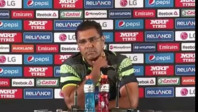 Check The Attitude Of Waqar Younis