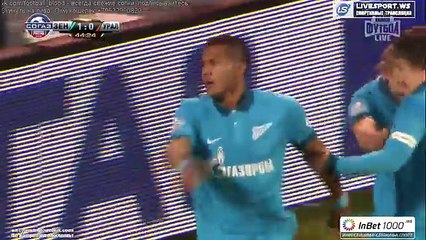 Зенит - Урал 1-0 Гол Хосе Рондон HD 07_03_2015‬ -