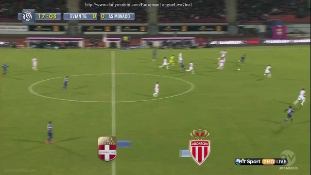 Anthony Martial 0:1 | Evian TG - Monaco 07.03.2015 HD