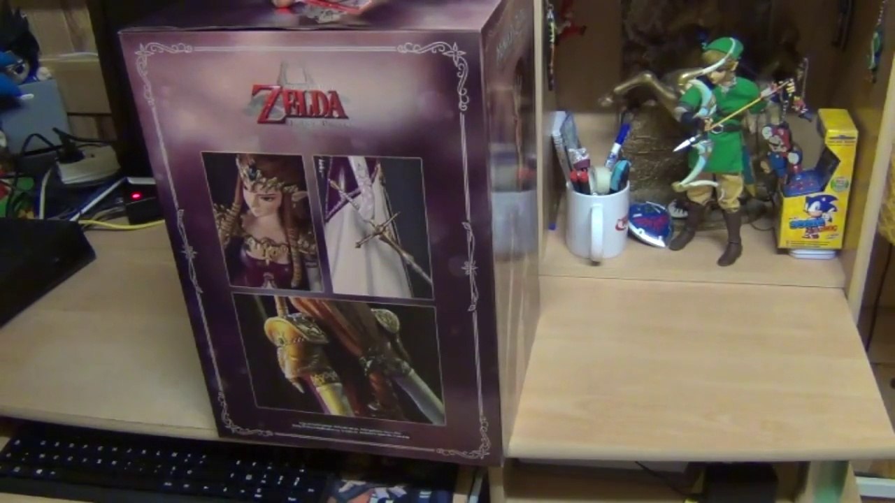 Unboxing statue princesse zelda twilight princess